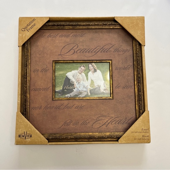 Picture Frame-Best and Most Beautiful Things in the World Quotation 4x6 Frame - Picture 1 of 2